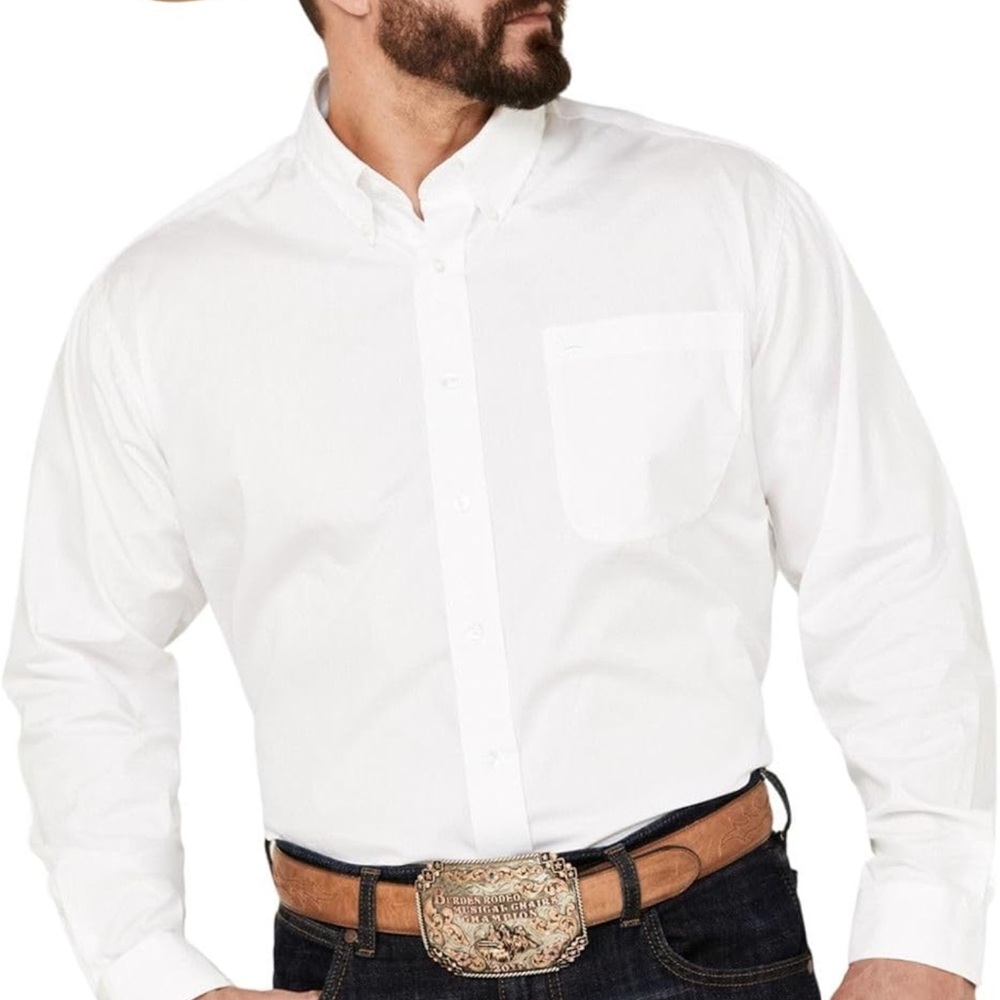 Cinch Men's Classic White Shirt